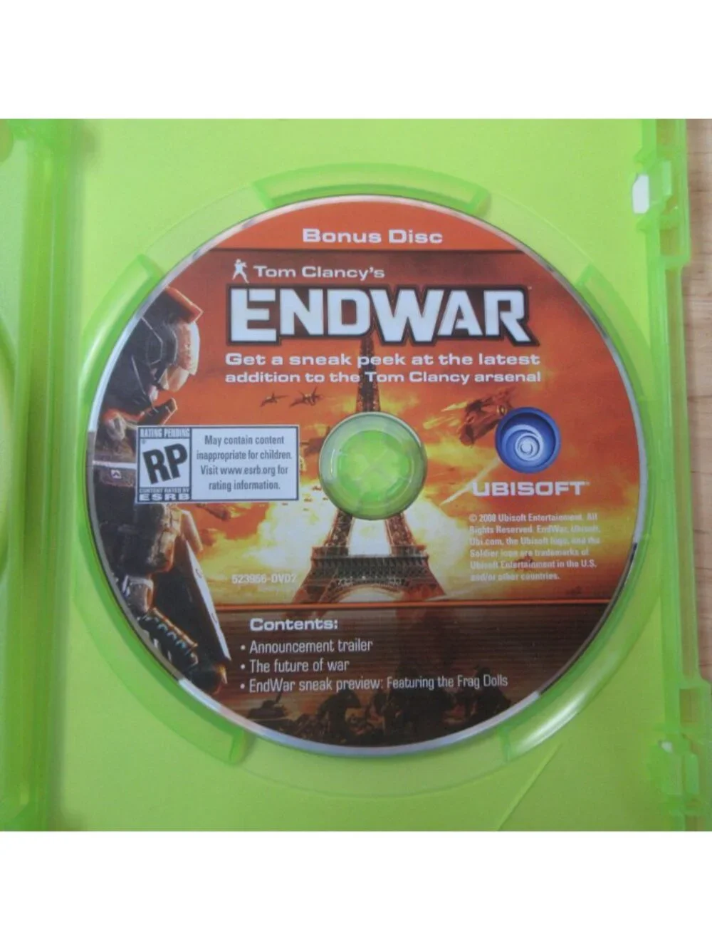 Tom Clancy's Rainbow Six Vegas - 2 Game Bundle - (Microsoft Xbox 360, 2006)